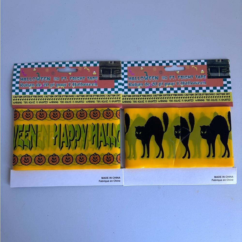 Halloween Fright Tape Set